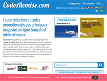 Tablet Screenshot of codesremise.com
